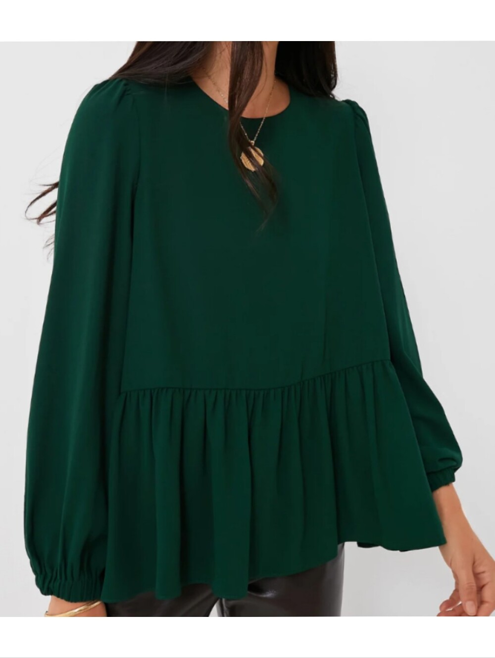 NEW Tuckernuck Pomander Place Carlota Peplum Blouse